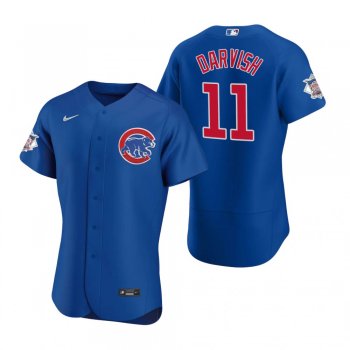 Men's Chicago Cubs Yu Darvish Nike Royal Authentic 2020 Alternate Jersey