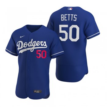 Men's Los Angeles Dodgers Mookie Betts Nike Royal Authentic 2020 Alternate Jersey