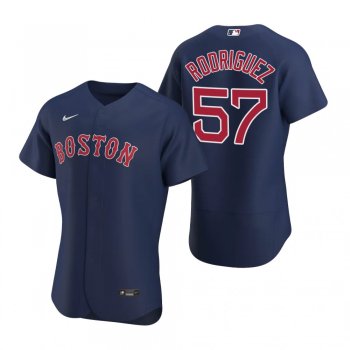 Men's Boston Red Sox Eduardo Rodriguez Nike Navy Authentic 2020 Alternate Jersey