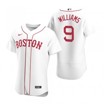 Men's Boston Red Sox Ted Williams Nike White Authentic 2020 Alternate Jersey