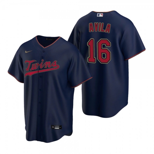 Men's Minnesota Twins Alex Avila Nike Navy 2020 Replica Alternate Jersey