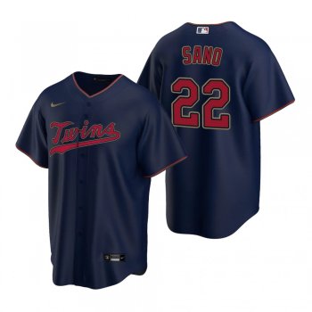 Men's Minnesota Twins Miguel Sano Nike Navy 2020 Replica Alternate Jersey