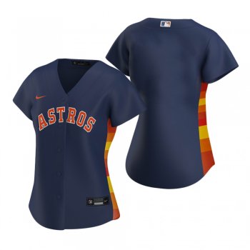 Women's Houston Astros Nike Navy 2020 Replica Alternate Jersey