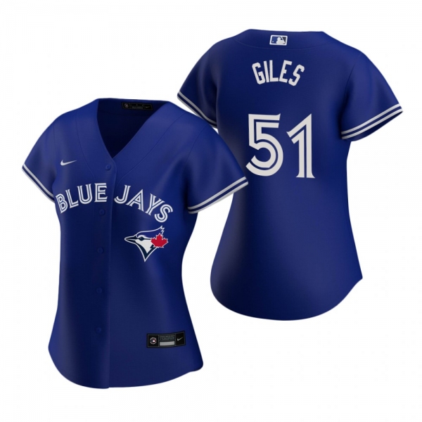 Women's Toronto Blue Jays Ken Giles Nike Royal 2020 Replica Alternate Jersey