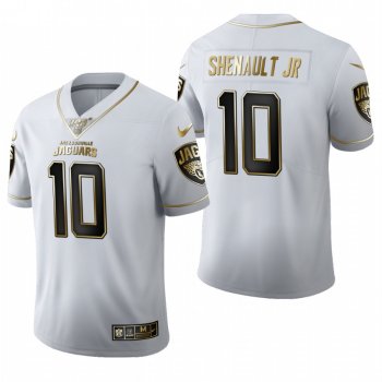 Jaguars Laviska Shenault Jr. White 2020 NFL Draft Golden Edition Jersey