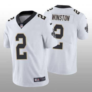 Men's New Orleans Saints Jameis Winston White Jersey Vapor Limited