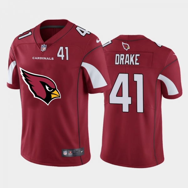 Nike Cardinals 41 Kenyan Drake Red Team Big Logo Number Vapor Untouchable Limited Jersey