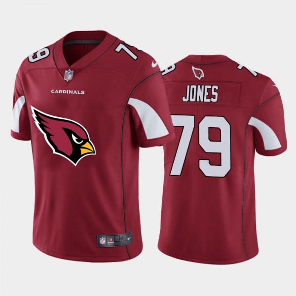 Nike Cardinals 79 Josh Jones Red Team Big Logo Vapor Untouchable Limited Jersey