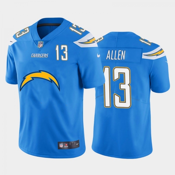 Nike Chargers 13 Keenan Allen Blue Team Big Logo Number Vapor Untouchable Limited Jersey