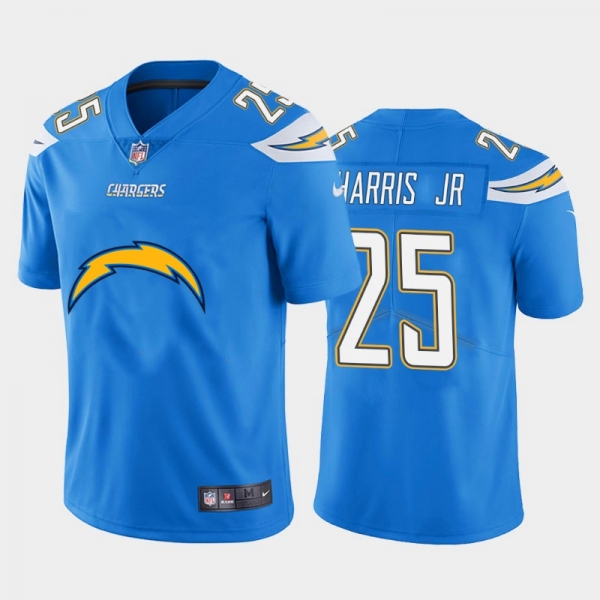 Nike Chargers 25 Chris Harris Jr. Blue Team Big Logo Vapor Untouchable Limited Jersey