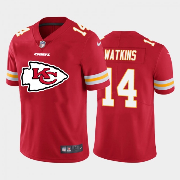 Nike Chiefs 14 Sammy Watkins Red Team Big Logo Vapor Untouchable Limited Jersey