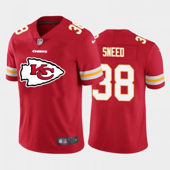 Nike Chiefs 38 L'Jarius Sneed Red Team Big Logo Vapor Untouchable Limited Jersey