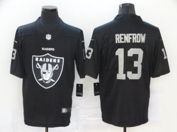 Nike Raiders 13 Hunter Renfrow Black Team Big Logo Vapor Untouchable Limited Jersey