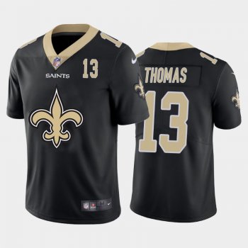 Nike Saints 13 Michael Thomas Black Team Big Logo Number Vapor Untouchable Limited Jersey