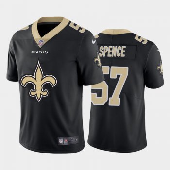 Nike Saints 57 Noah Spence Black Team Big Logo Vapor Untouchable Limited Jersey