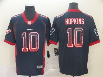 Nike Texans 10 DeAndre Hopkins Black Drift Fashion Limited Jersey