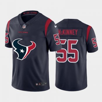 Nike Texans 55 Benardrick McKinney Navy Team Big Logo Color Rush Limited Jersey