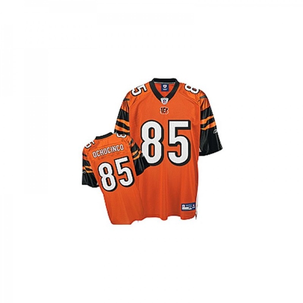 Men's Cheap Chad Ochocinco Bengals #85 Orange Jersey From China