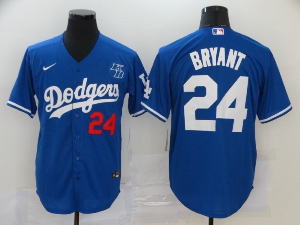 Dodgers 24 Kobe Bryant Royal 2020 Nike KB Cool Base Jersey