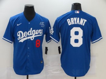 Dodgers 8 Kobe Bryant Royal 2020 Nike KB Cool Base Jersey