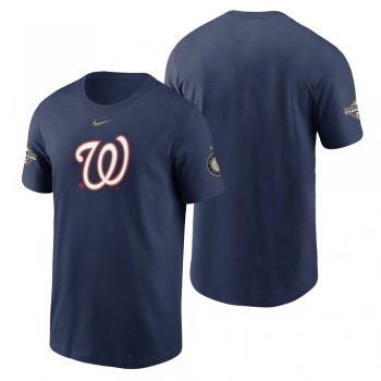 Washington Nationals Nike Navy 2020 Gold Program T-Shirt