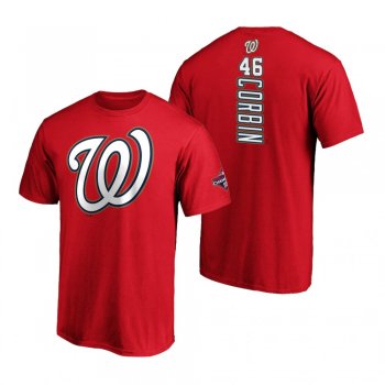 Washington Nationals Patrick Corbin Red 2020 Gold Program T-Shirt