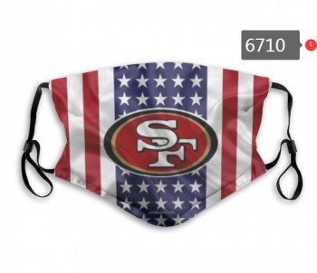 49ers PM2.5 Mask with Filter Double Protection 6710