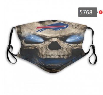 Bills Skull Mask with PM2.5 Filter Double Protection (4)