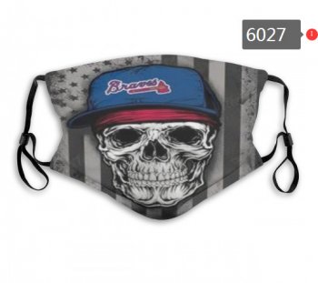 Braves Skull Mask with PM2.5 Filter Double Protection