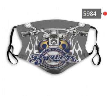 Brewers Skull Mask with PM2.5 Filter Double Protection