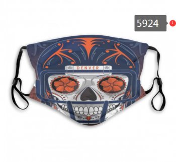 Broncos Skull Mask with PM2.5 Filter Double Protection (3)