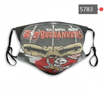 Buccaneers Skull Mask with PM2.5 Filter Double Protection (2)