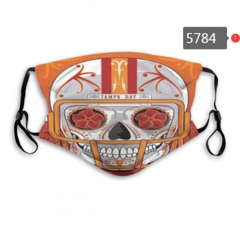 Buccaneers Skull Mask with PM2.5 Filter Double Protection (3)