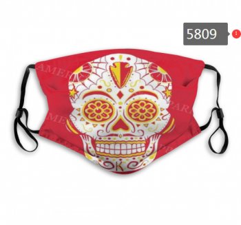 Chiefs Skull Mask with PM2.5 Filter Double Protection (10)