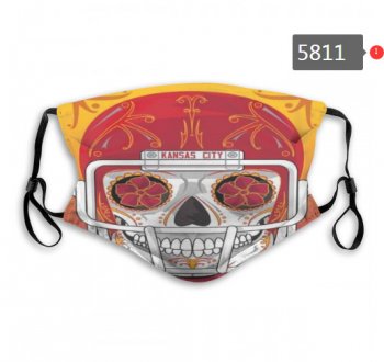 Chiefs Skull Mask with PM2.5 Filter Double Protection (12)