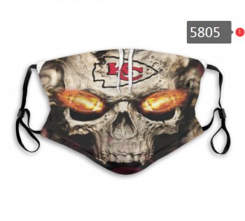 Chiefs Skull Mask with PM2.5 Filter Double Protection (6)