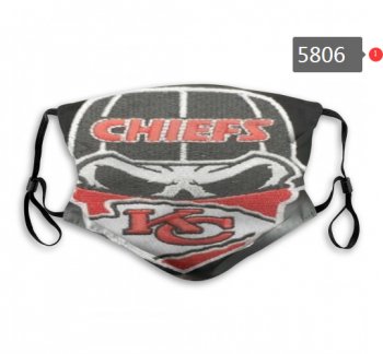 Chiefs Skull Mask with PM2.5 Filter Double Protection (7)