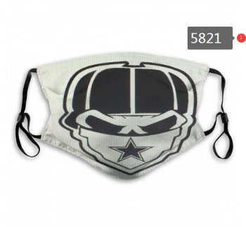 Cowboys Skull Mask with PM2.5 Filter Double Protection (11)