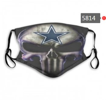 Cowboys Skull Mask with PM2.5 Filter Double Protection (4)