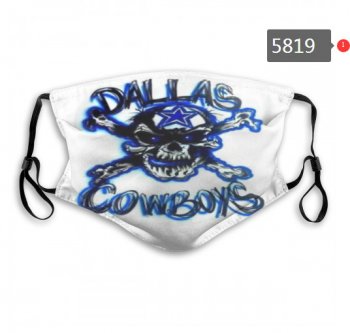 Cowboys Skull Mask with PM2.5 Filter Double Protection (9)