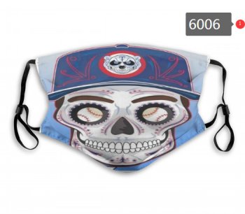 Cubs Skull Mask with PM2.5 Filter Double Protection (2)