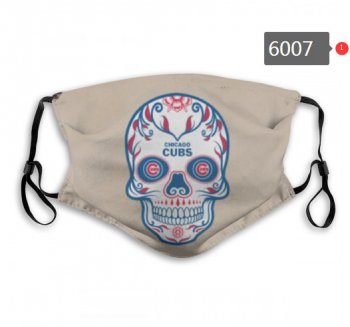 Cubs Skull Mask with PM2.5 Filter Double Protection (3)