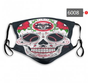 Cubs Skull Mask with PM2.5 Filter Double Protection (4)