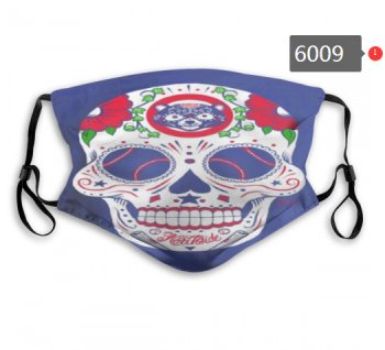 Cubs Skull Mask with PM2.5 Filter Double Protection (5)