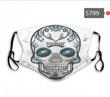 Eagles Skull Mask with PM2.5 Filter Double Protection (4)