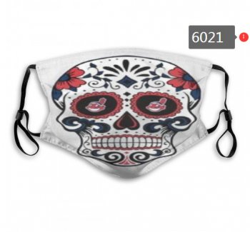 Indians Skull Mask with PM2.5 Filter Double Protection (2)