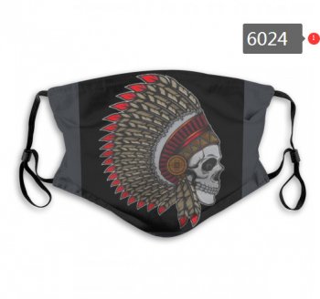 Indians Skull Mask with PM2.5 Filter Double Protection (5)