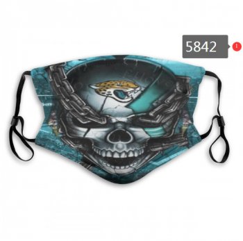 Jaguars Skull Mask with PM2.5 Filter Double Protection (2)