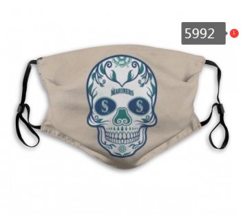 Mariners Skull Mask with PM2.5 Filter Double Protection