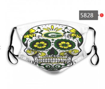 Packers Skull Mask with PM2.5 Filter Double Protection (1)